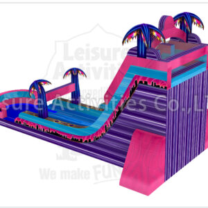 22ft double lane water slide miami nights sl