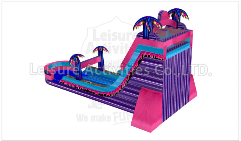 22ft double lane water slide miami nights sl