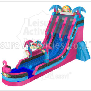 22ft double lane water slide palm beach sl