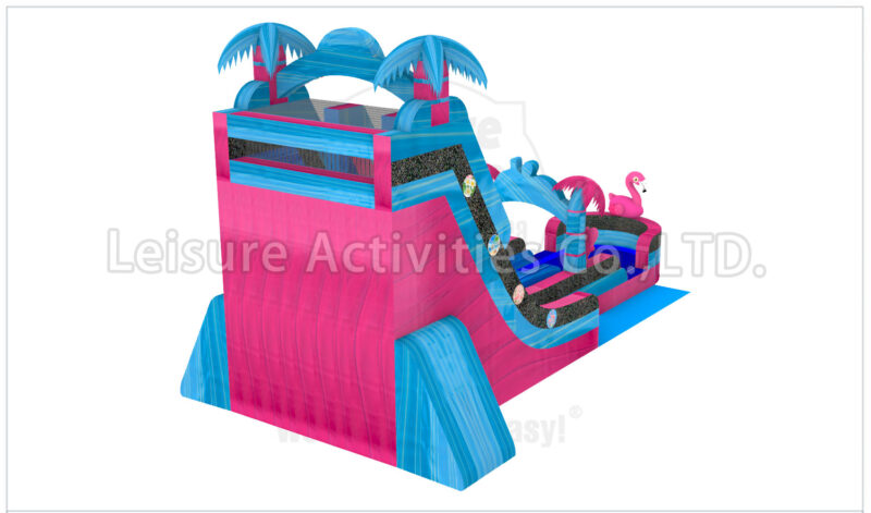 22ft double lane water slide palm beach sl