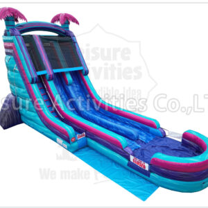 22ft magical vibes double lane water slide sl
