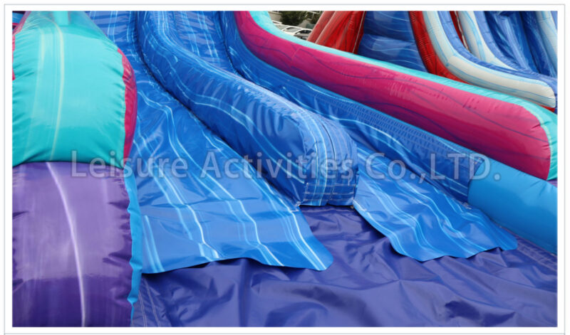 22ft magical vibes double lane water slide sl