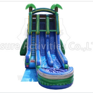 22ft oasis double lane water slide sl