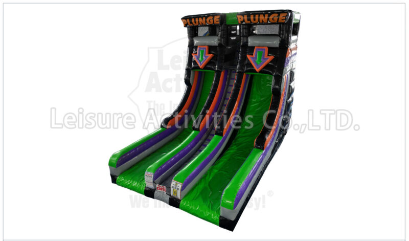 plunge slide chaos double lane dry