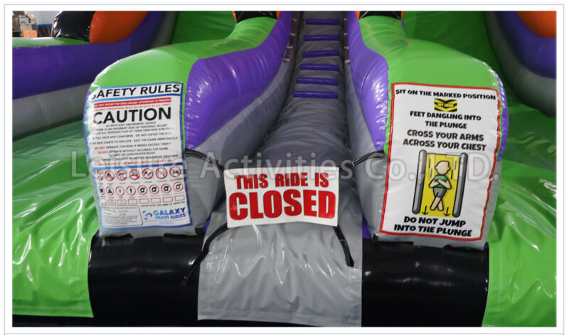 plunge slide chaos double lane dry