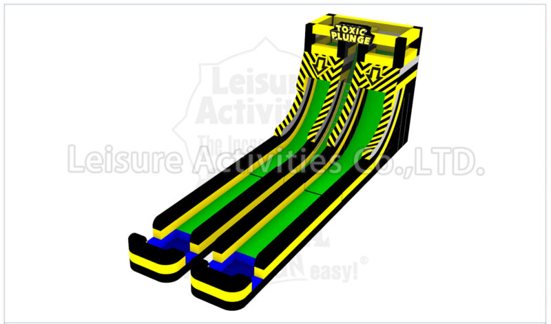 plunge slide double lane wet/dry