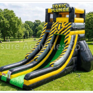 24ft plunge slide single lane dry
