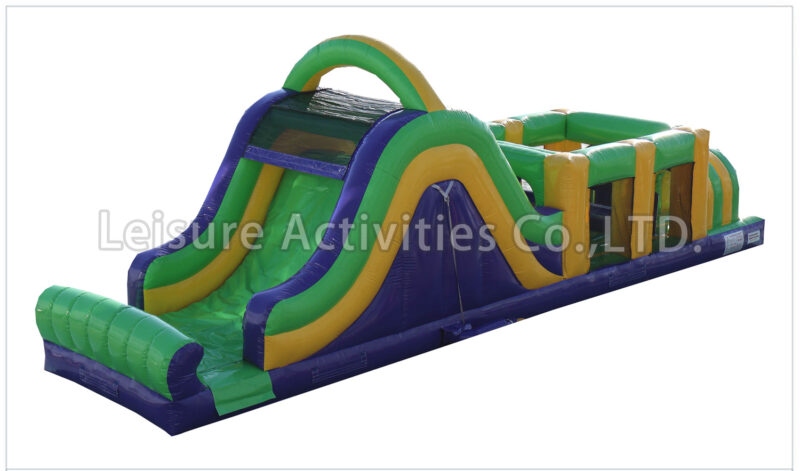 40ft rock climb slide obstacle rad