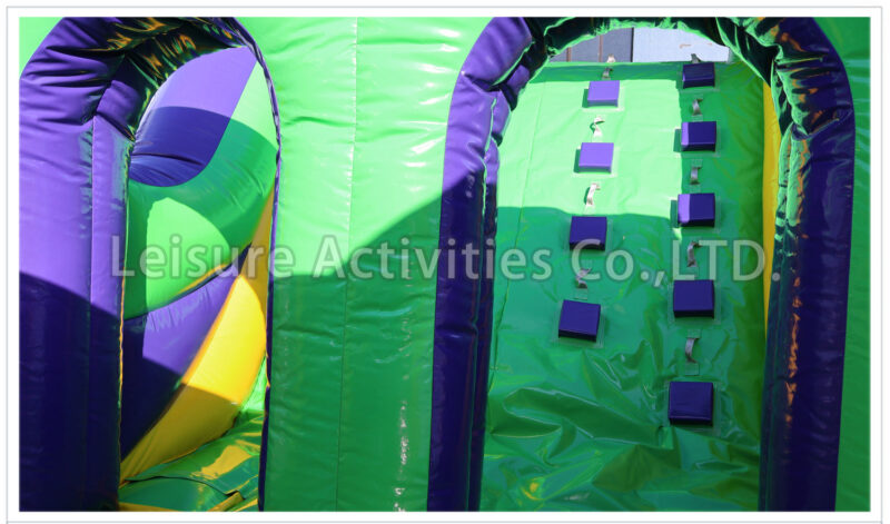 40ft rock climb slide obstacle rad
