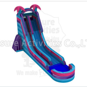 22ft magical vibes single lane water slide sl