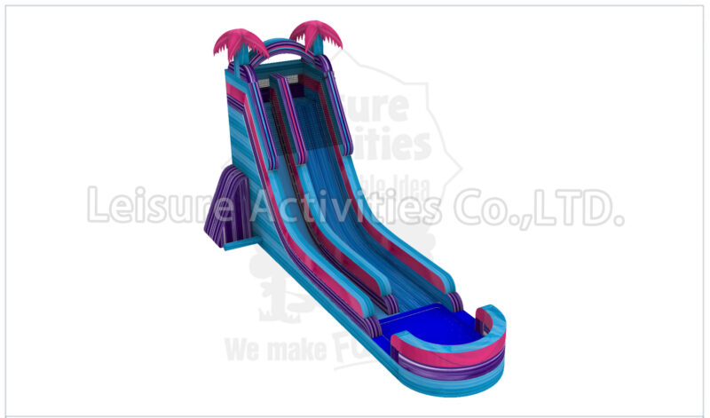 22ft magical vibes single lane water slide sl