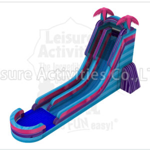 22ft magical vibes single lane water slide sl