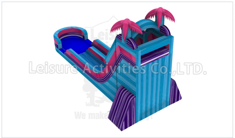22ft magical vibes single lane water slide sl