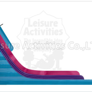 22ft magical vibes single lane water slide sl
