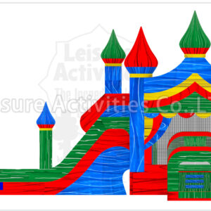 red blue castle double lane combo wet/dry v sl